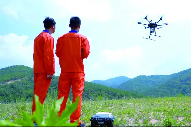 修武无人机倾斜摄影巡检拍摄